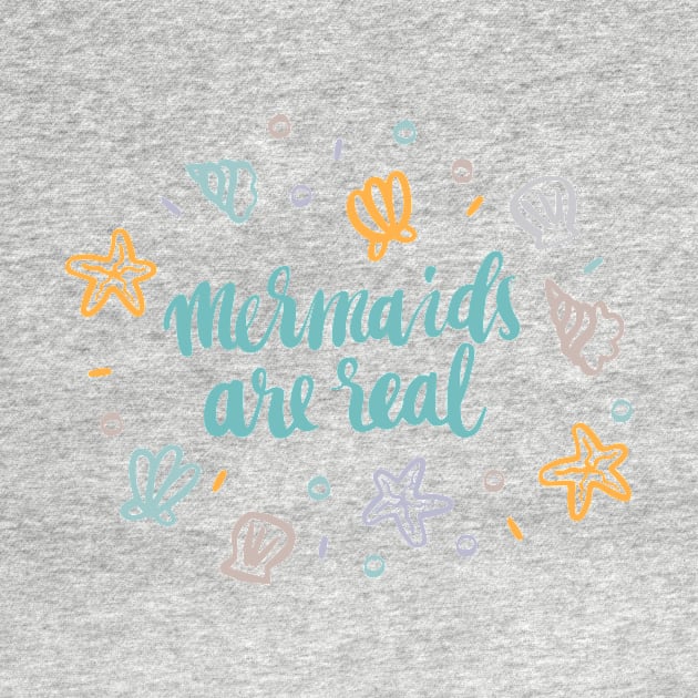 Mermaids are real by Viaire